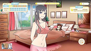 Does She Only Has Panties And Bra? - Yoshima Hentai Simulator - 18 Years