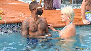 Gilf Seka Black Crashes Pool Party