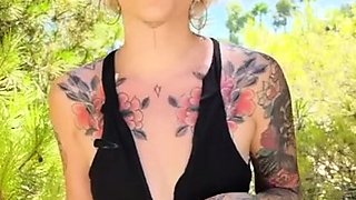 Blonde emo amateur solo masturbation