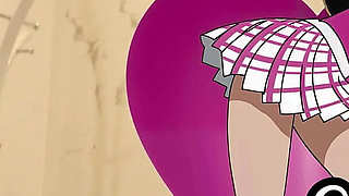 Halloween Girls Try on for Costume and Festival Outfits with Mini Skirts and Sexy Lingerie