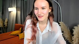 Amateur redhead mom in heels real solo