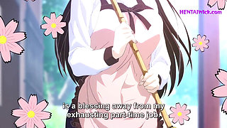 Unexpected Face Sitting and Hairy Pussy Eating - Eng Sub, Hentai Anime