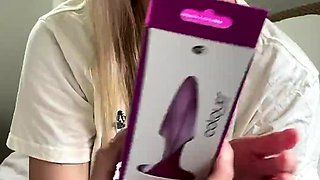 Jessy funny amateur teen brunette toying