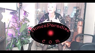 Big Mature Passion in a Tight Moscow Bathroom - Masturbation of Showers, a Huge Dildo and of Course a Blowjob