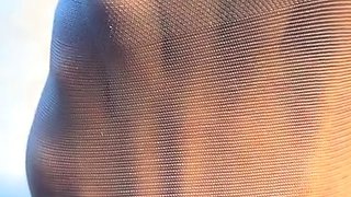 Nylon seamed foot fetish pt2