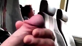 Masturbation in bus