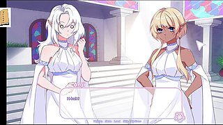 Visual hentai, elf hentai, big boobs