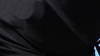 Intense Outdoor Blowjob in Front of Powerful Windmills Till He Cum in Her Mouth