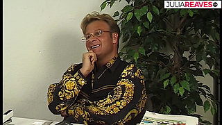 Hot milf eats cum after riding a massive cock on the seat