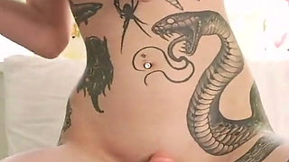Riding the Dildo Till She Shakes and Cums Crazy