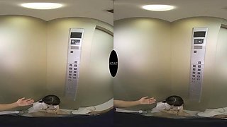 Asian Elevator VR JAV