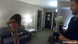 Lewd ebony Demi Sutra breathtaking porn video