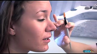 Her Perfect Body And High Heels Are Enough To Get Her Laid In The Agency