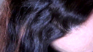 Stepsister Sneaks Into Huge Stepbrother's Room and Disturbs Him. She Sucks His Dick and Gets Taught a Lesson!