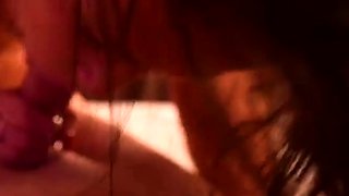 Horny fitness model pokes Nick Nut on windy beach -