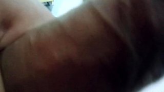 Big-Titted Latina Teen Gives Stepbrother a Blowjob and Handj