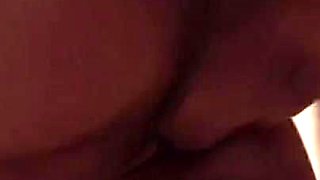 Passionate sex on the stairs