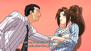 Anime girl with red hair gets orgasm - Hentai porn