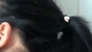 Sex With My Horny Step-Sister In Hotel Toilet