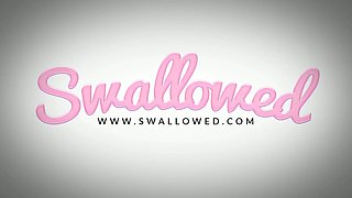 POV Deepthroat Blowjob: Monica Sage swallows it all - Monica sage POV oral sex