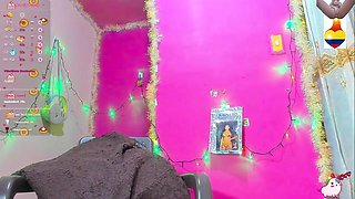 Colombian Girl Deep Bigger Dildo Until Squirt Alot Drinking All Hot Juices Daddy Lovee