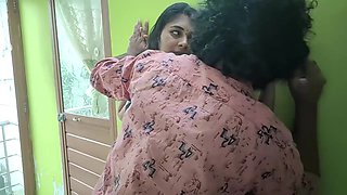 Valentine S Day In Vaishnavy And Sharun Raj Saree Navel Romance, Saree Romance, Navel Romance With Hot Boobs Press And Kissing Romance, Romance