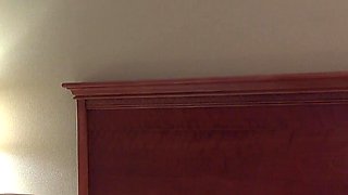 White outfit black hose fuck