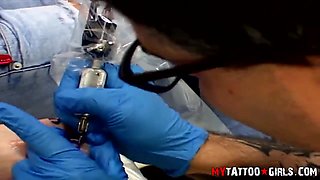 Alira Astro "LADY LUCK" Tattoo Session - AltErotic