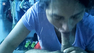 The neighbor asks me for semen
