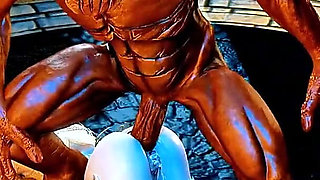 Big Cock Virtual Queen of Bigboob Fantasy - 3D Animation Hentai