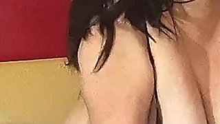 BBW's Tits Hang When She's Fucked From Behind