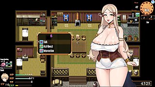 Tail of Desire Femboy Hentai Game Ep.6 Femdom Making His Small Cock Cum Twice!
