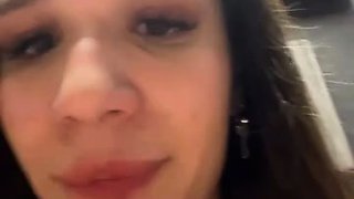 Shy_priincess masturbates in public toilet