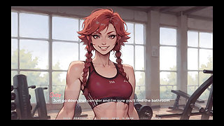 My New Girlfriend Taboo Hentai Game Ep.8 Caught My Best Friend GF with a BBC in the Gym Shower!