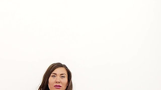 Ukrainian Cougar Interracial POV Blowjob and Facial