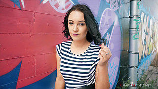 Lola Ash Glamour Video at the Graffiti Wall