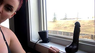 Great Big Boobs On Masturbating Redhead