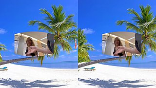 Thai Supermodel With Blond Hair Loves To Please Tourists With Her Full Body