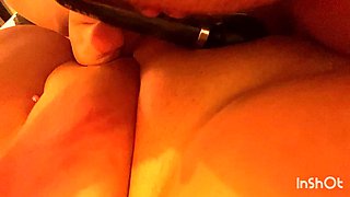 Amateur Homemade Video of Mature Taking Dick While Masturbating