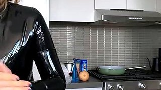 Two asian foot fetish school girl tease a cock