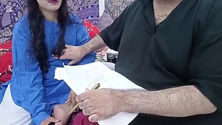 Pakistani School Girl Fucked Hard By Stepdad For Bad Study Habits