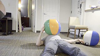 Spanxbeluga Smashes Beachballs on Matt