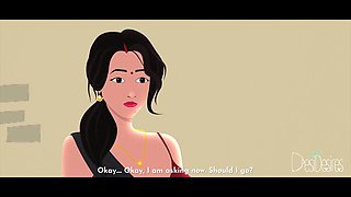 Nidhi gets naughty in the virginal bhabhi series from Desiwaladesires
