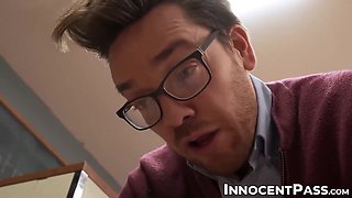 My Detention Punishment Includes Enduring Kyle Masons Pussy Drilling