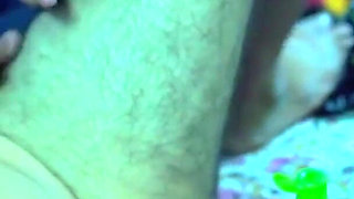 Threesome Fucking at the Massage Parlour on Holiday