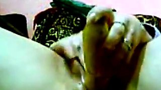 Arab Girl's Banana Webcam Show
