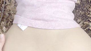 Stop Hiking and Cum Inside Me! Outdoor Sex in a Public Park