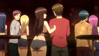 Massive Pussy Licking and More Cum on First Swinger Party for Busty Babe