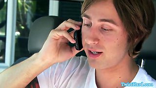 Facialized babe cheats by getting banged