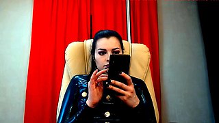 Hottest brunette solo webcam masturbation 2